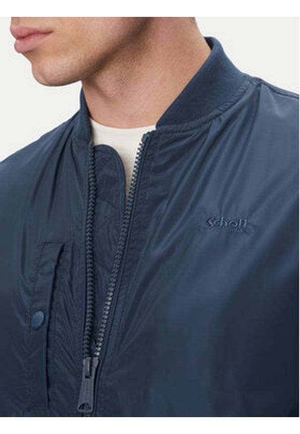 SCHOTT N.Y.C. Kurtka bomber Airstar Granatowy Regular Fit. Kolor: niebieski. Materiał: syntetyk