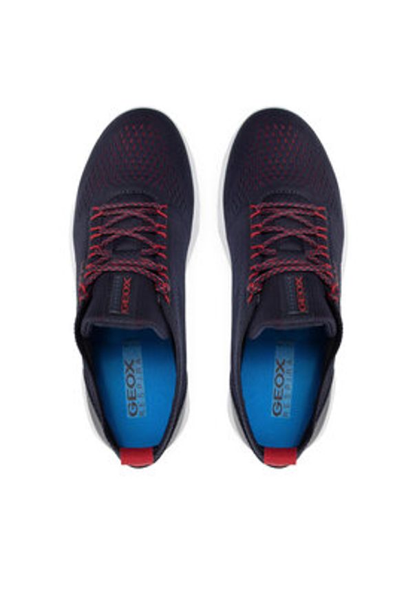 Geox Sneakersy U Spherica A U15BYA 0006K C4064 Granatowy. Kolor: niebieski. Materiał: materiał