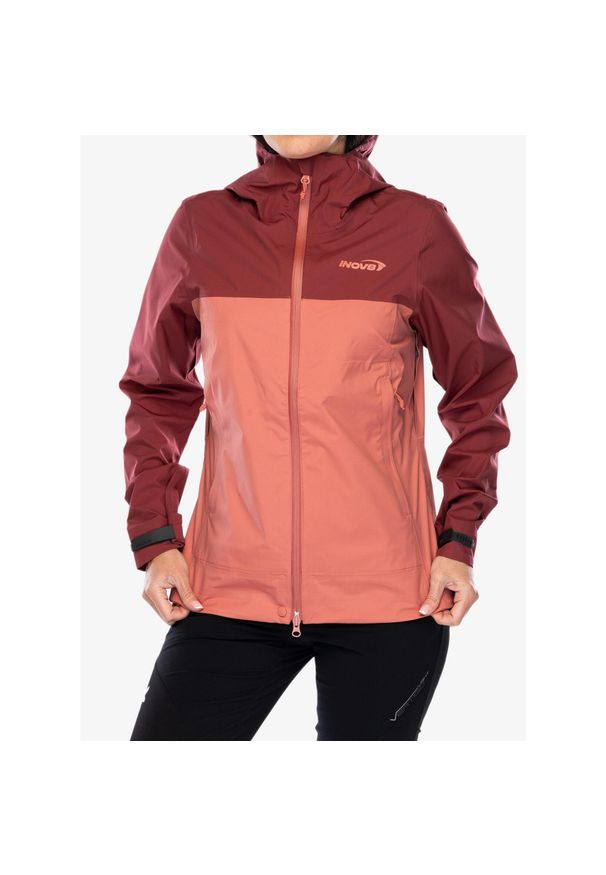 Kurtka przeciwdeszczowa damska Inov-8 Venturelite Jacket FZ. Kolor: różowy. Sport: turystyka piesza