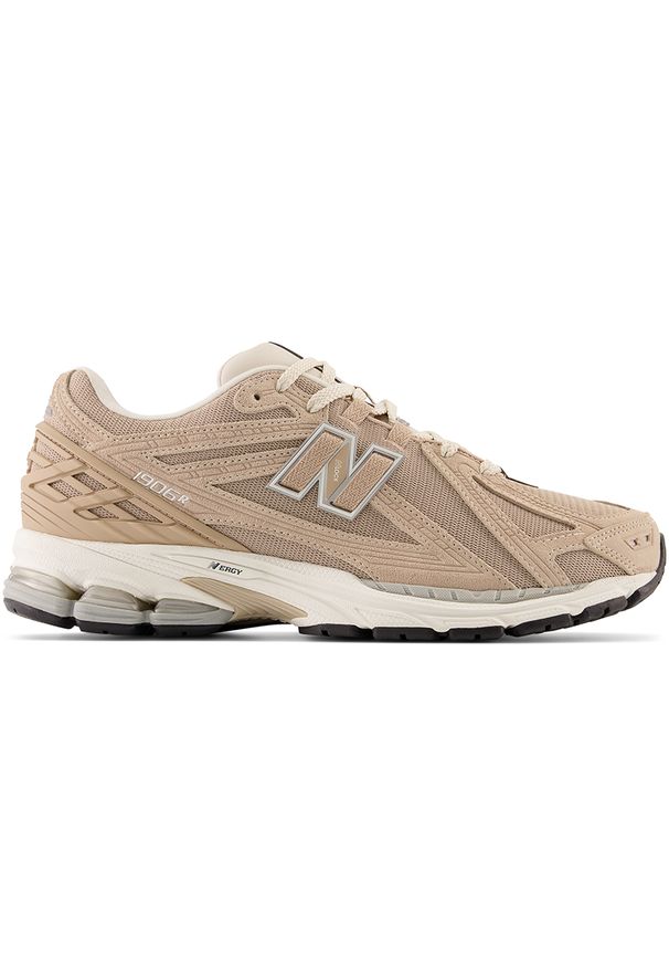 Buty męskie New Balance M1906RW – beżowe. Kolor: beżowy. Materiał: guma, syntetyk, skóra, materiał. Szerokość cholewki: normalna. Sport: turystyka piesza