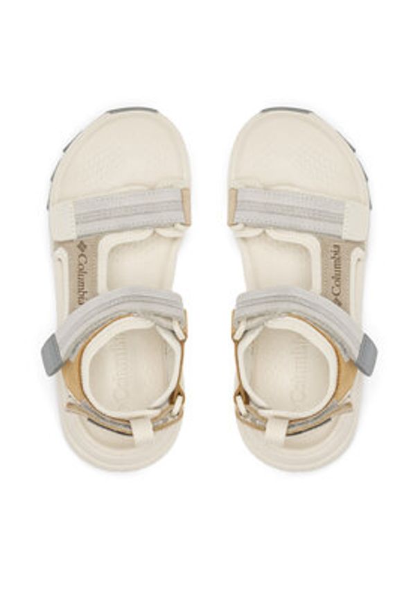 columbia - Columbia Sandały Peakfreak Rush Leather 2121261 Brązowy. Kolor: brązowy. Materiał: materiał