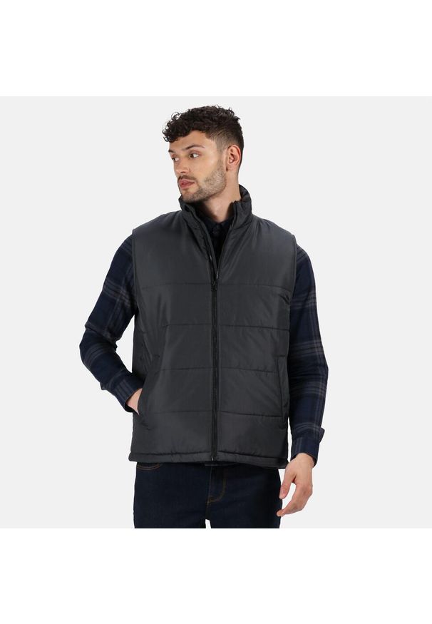 Regatta - Męska Kamizelka Access. Kolor: szary, wielokolorowy, czarny. Styl: sportowy. Sport: turystyka piesza