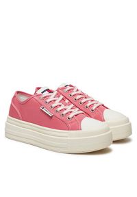 Tommy Jeans Trampki Foxing EN0EN02713 Różowy. Kolor: różowy. Materiał: materiał