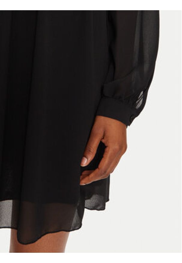 Rinascimento Sukienka koktajlowa 1000769764990 Czarny Slim Fit. Kolor: czarny. Materiał: syntetyk. Styl: wizytowy