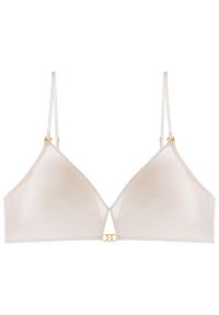 Intica - Biustonosz z miękkimi wkładkami do codziennego użytku Ayumu. Kolor: biały. Materiał: materiał