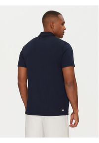 Lacoste Polo DH8940 Granatowy Regular Fit. Typ kołnierza: polo. Kolor: niebieski. Materiał: syntetyk