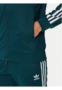 Adidas - adidas Bluza adicolor Classics Beckenbauer JY1280 Zielony Slim Fit. Kolor: zielony. Materiał: bawełna #4