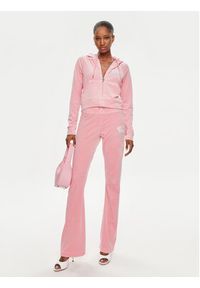 Juicy Couture Spodnie dresowe Lisa JCWBJ23330 Różowy Regular Fit. Kolor: różowy. Materiał: syntetyk