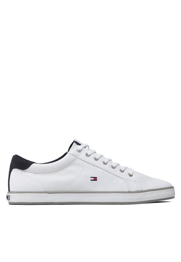 TOMMY HILFIGER - Tommy Hilfiger Tenisówki Harlow 1D FM0FM00596 Biały. Kolor: biały. Materiał: materiał