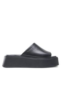 Vagabond Shoemakers - Vagabond Klapki Cortney 5334-601-92 Czarny. Kolor: czarny. Materiał: skóra