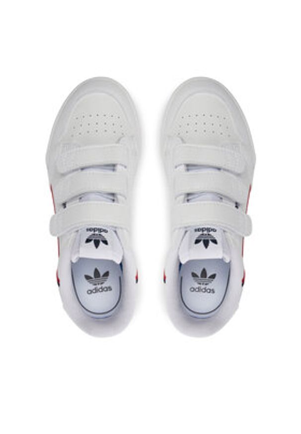 Adidas - adidas Sneakersy Continental 80 Cf C EH3222 Biały. Kolor: biały. Materiał: skóra