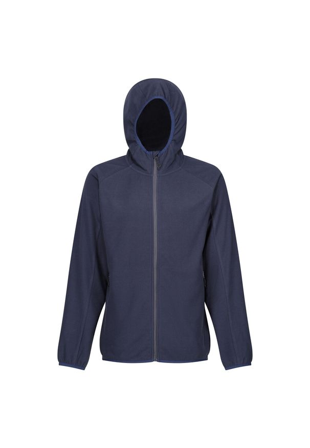 Regatta - Bluza Polarowa Męska Pełen Suwak. Kolor: szary, niebieski, wielokolorowy. Materiał: polar. Sezon: zima. Sport: turystyka piesza