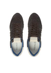 Premiata Sneakersy Lucy Var 7768 Brązowy. Kolor: brązowy. Materiał: skóra #4