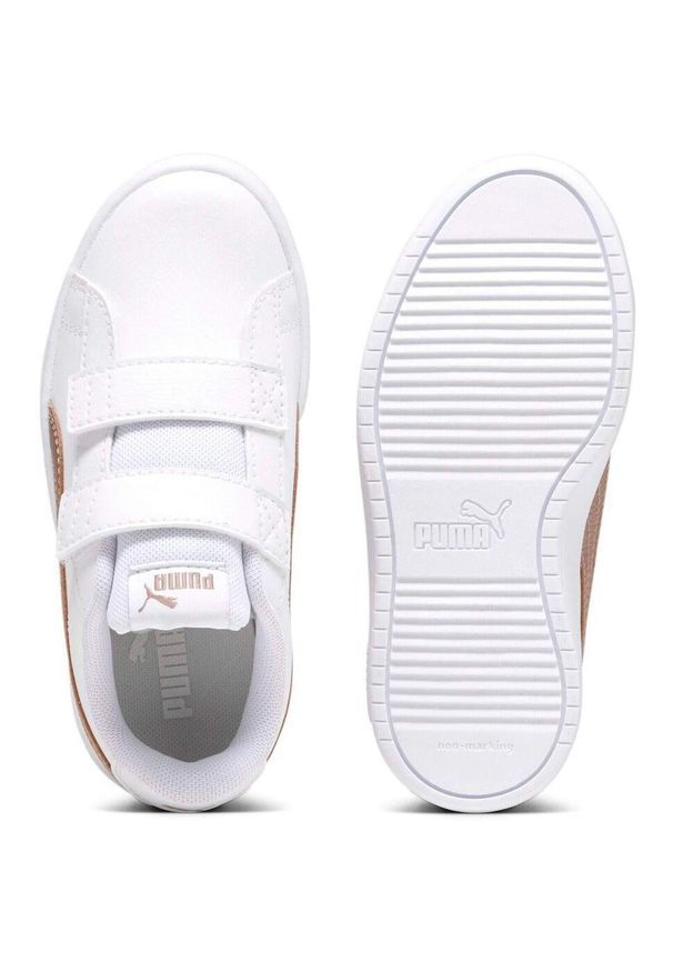 Adidasy Puma Rickie Classic V Ps, Dzieci. Okazja: na uczelnię. Kolor: biały. Materiał: materiał, syntetyk. Sport: joga i pilates