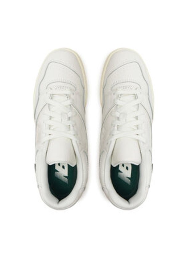 New Balance Sneakersy BB550PWT Écru. Materiał: skóra