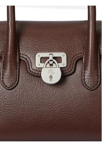 Lauren Ralph Lauren - LAUREN RALPH LAUREN Torebka 431969349007 Brązowy. Kolor: brązowy. Materiał: skórzane #6