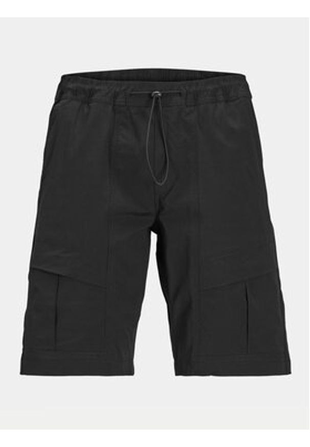 Jack & Jones Szorty materiałowe Velo 12249100 Czarny Regular Fit. Kolor: czarny. Materiał: syntetyk