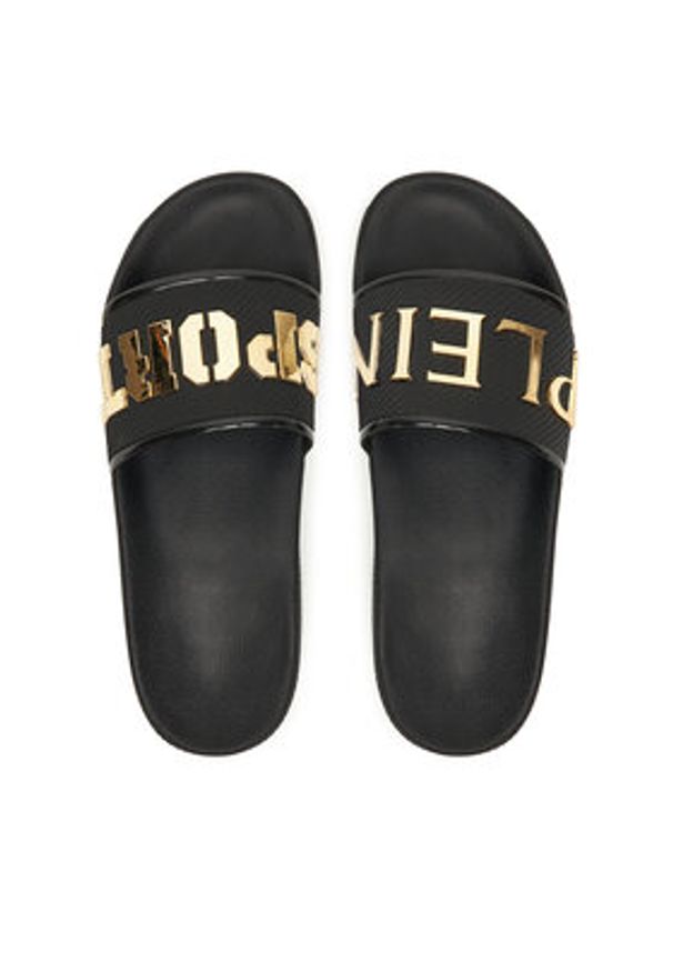 Plein Sport Klapki PACS USG0028 SXV022N Czarny. Kolor: czarny. Materiał: syntetyk