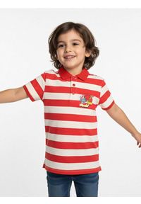 Sinsay - Koszulka polo Tom and Jerry - czerwony. Typ kołnierza: polo. Kolor: czerwony #1
