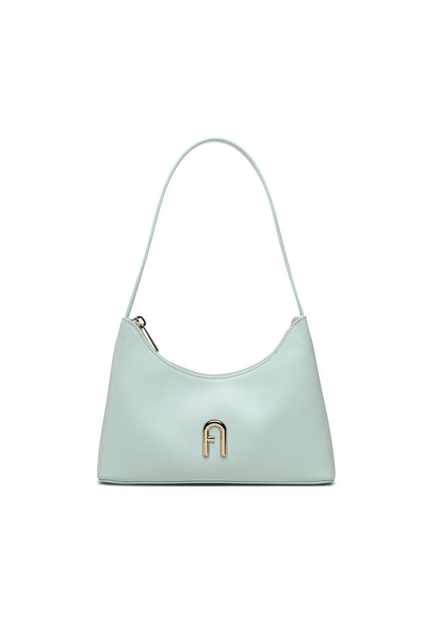 Torebka Furla Diamante WB00863-AX0733-1859S-1-007-20-RO-B Minty. Kolor: zielony. Materiał: skórzane