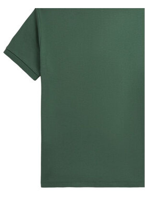 Polo Ralph Lauren Polo 710704319174 Zielony Custom Slim Fit. Typ kołnierza: polo. Kolor: zielony. Materiał: bawełna