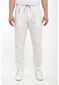 PAUL & SHARK - Spodnie męskie lniane PAUL&SHARK. Materiał: len #3