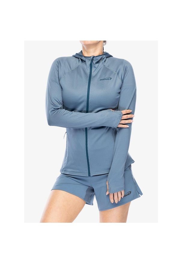 Bluza rozpinana damska Inov-8 Venturelite Mid Hoodie FZ. Kolor: niebieski