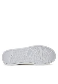 TOMMY HILFIGER - Tommy Hilfiger Sneakersy Th Court Zip FM0FM05730 Biały. Kolor: biały. Materiał: skóra #6