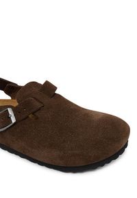 Birkenstock Sandały Tokio 1032025 Brązowy. Kolor: brązowy. Materiał: skóra, zamsz #4