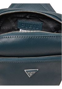 Guess Saszetka HMMISA P5226 Zielony. Kolor: zielony. Materiał: skóra