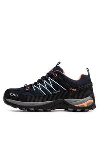 CMP Trekkingi Rigel Low Wmn Trekking Shoes Wp 3Q54456 Granatowy. Kolor: niebieski. Materiał: nubuk, skóra #4