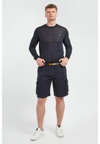 Aeronautica Militare - Bermudy męskie lniane AERONAUTICA. Materiał: len #1