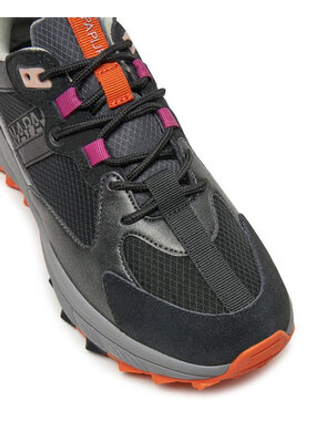 Napapijri Sneakersy Vertic NP0A4IKN Czarny. Kolor: czarny. Materiał: materiał