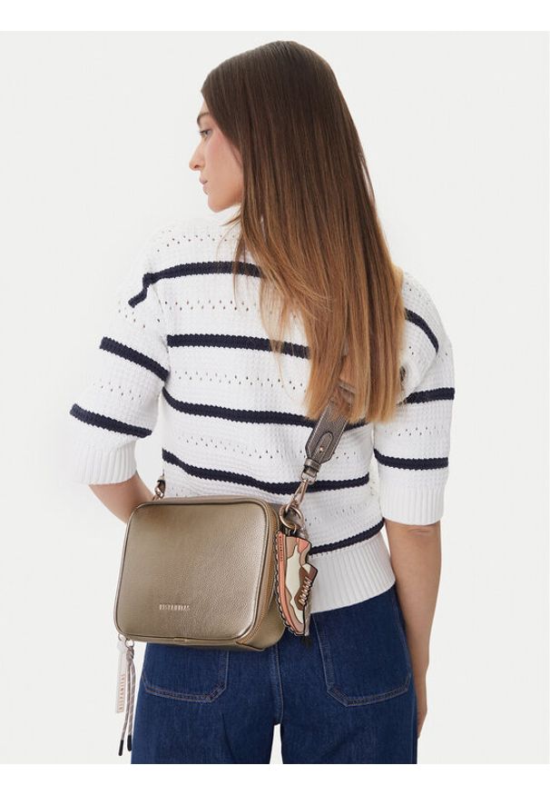 Hispanitas Torebka BV264721 Brązowy. Kolor: brązowy. Materiał: skórzane