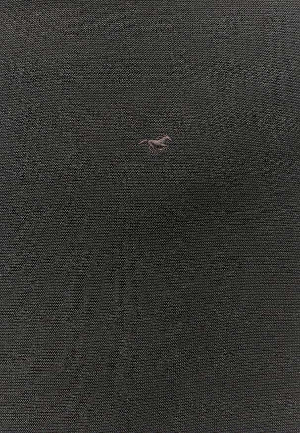 Mustang - MUSTANG ELGIN MĘSKI SWETER ELEGANCKI GOLF LOGO. Typ kołnierza: golf. Styl: elegancki