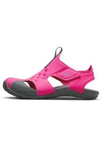 Sandały Nike Sunray Protect 2 Bp, Dzieci. Kolor: różowy. Materiał: syntetyk, materiał. Styl: sportowy