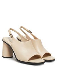 ecco - ECCO Sandały Sculpted Alba 65 23331301378 Écru. Materiał: skóra #3