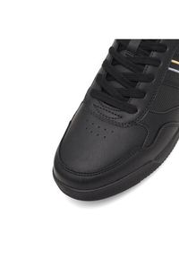 Lanetti Sneakersy MP07-11728-03 Czarny. Kolor: czarny. Materiał: skóra