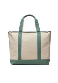 TOMMY HILFIGER - Tommy Hilfiger Torebka Th Summer Canvas Tote AW0AW17421 Zielony. Kolor: zielony