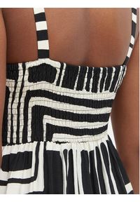 Iconique Sukienka letnia Cote D'Azur IC26-109 Czarny Relaxed Fit. Kolor: czarny. Materiał: wiskoza. Sezon: lato #5