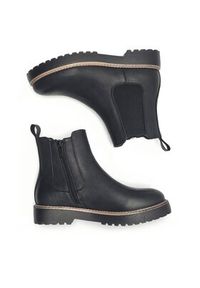 Jenny Fairy Botki WS5621-03A Czarny. Kolor: czarny. Materiał: materiał #4