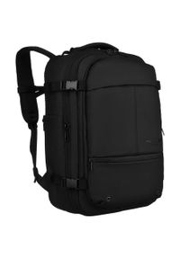 Plecak podróżny Peterson PTN 24357 czarny. Kolor: czarny. Materiał: materiał. Styl: casual