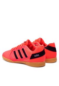 Adidas - adidas Buty Top Sala GW1700 Koralowy. Kolor: pomarańczowy. Materiał: skóra #4