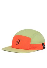 Compressport Czapka z daszkiem XHWU7926042TU Zielony. Kolor: zielony. Materiał: poliester #1