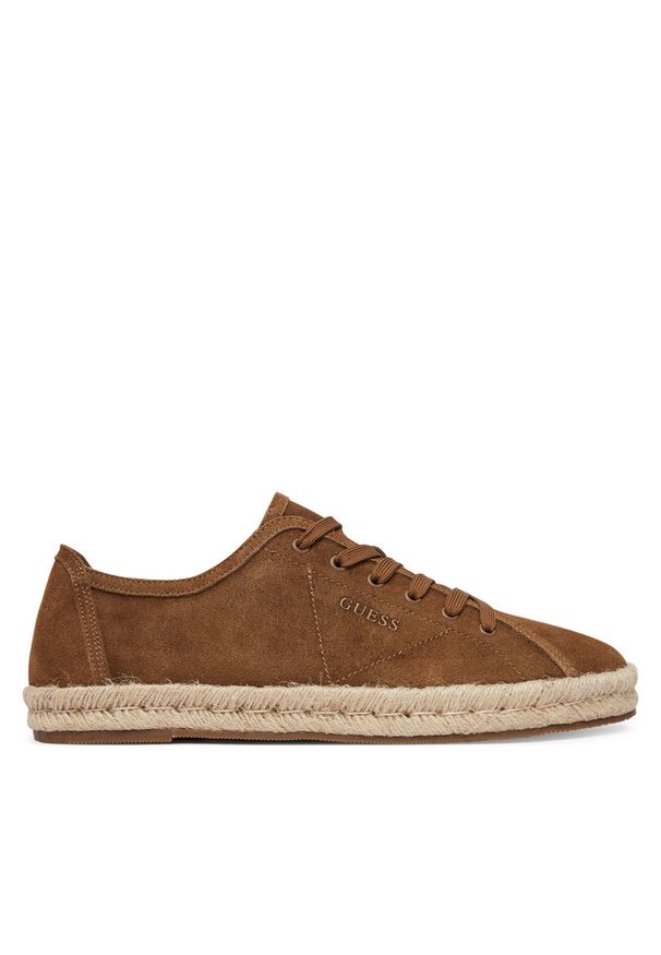 Espadryle Guess. Kolor: brązowy