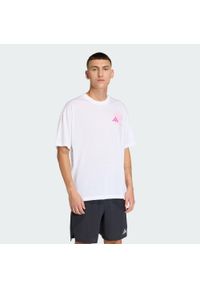 Adidas - Koszulka CLIMACOOL FUN TRAINING Graphic. Kolor: biały. Technologia: ClimaCool (Adidas). Sport: fitness #1
