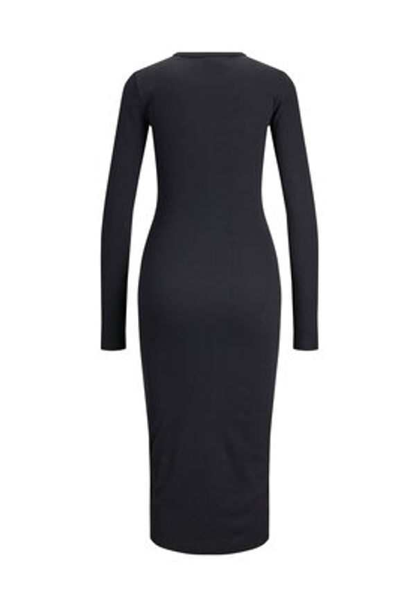 JJXX Sukienka codzienna 12234903 Czarny Stretch Fit. Okazja: na co dzień. Kolor: czarny. Materiał: bawełna. Typ sukienki: proste. Styl: casual