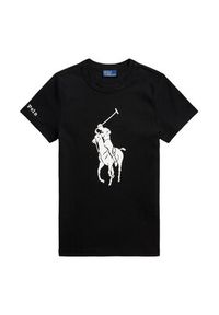 Polo Ralph Lauren T-Shirt 211A96259003 Czarny Slim Fit. Typ kołnierza: polo. Kolor: czarny. Materiał: bawełna #2