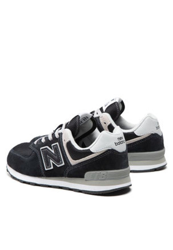 New Balance Sneakersy GC574EVB Czarny. Kolor: czarny. Materiał: materiał. Model: New Balance 574