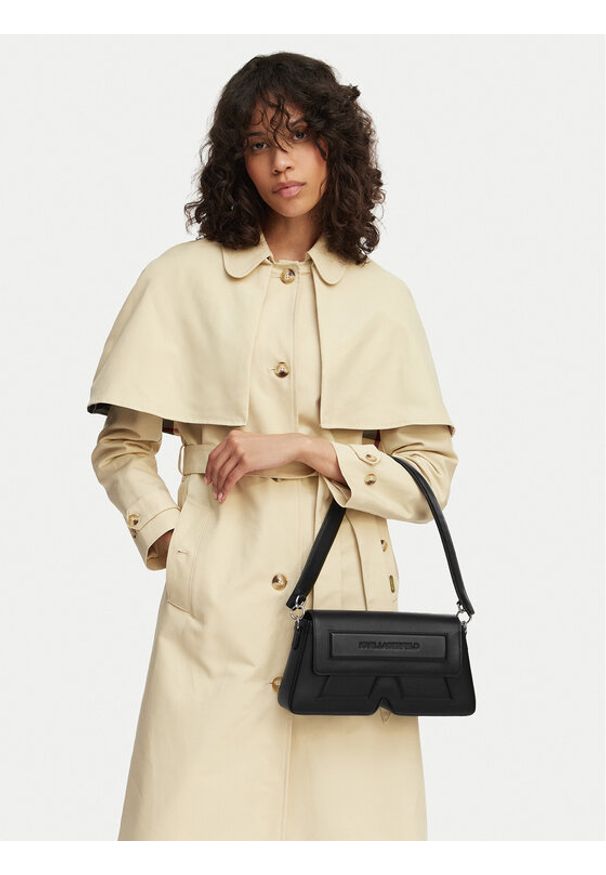 Karl Lagerfeld - KARL LAGERFELD Torebka B2W30262 Czarny. Kolor: czarny. Materiał: skórzane